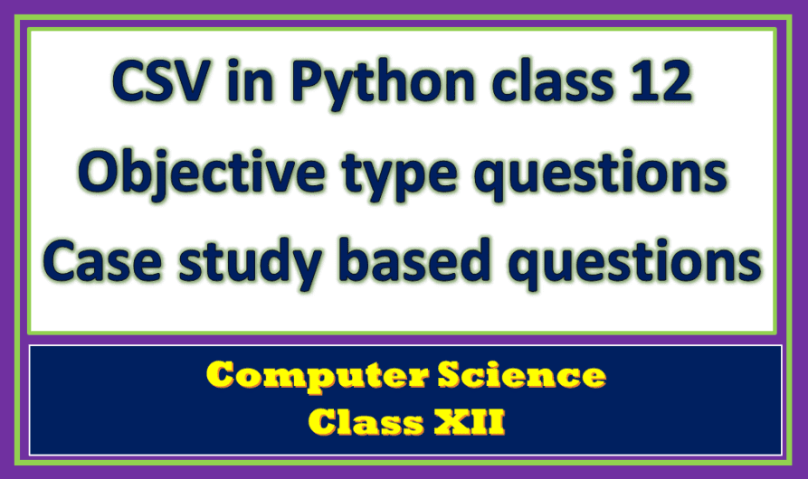 case study based questions in python class 12
